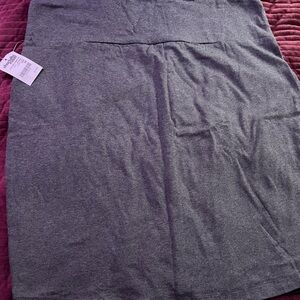Charlotte Russe Gray Pencil Skirt